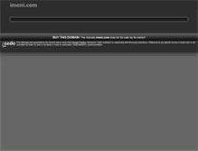 Tablet Screenshot of imeni.com
